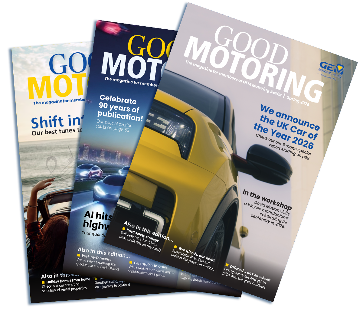 GEM Good Motoring Magazines