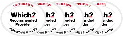 Which? Recommended Provider Breakdown Services